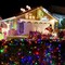 Outdoor Christmas Lights, 20FT 100 Count Christmas String Lights Incandescent, Waterproof Indoor Mini Christmas Tree Lights for Xmas Decorations, Multi Colored